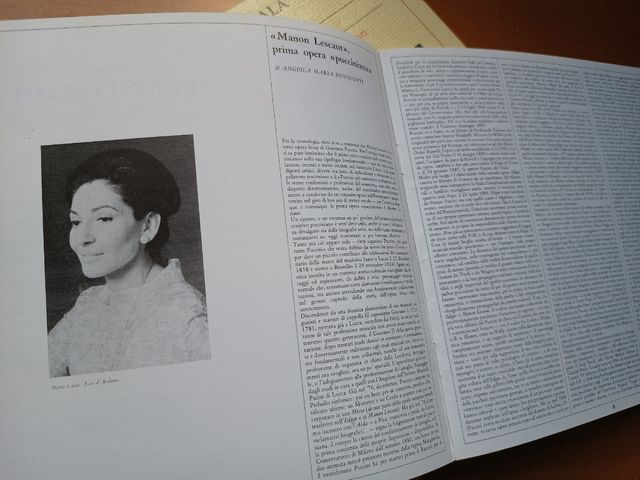 Teatro alla Scala - Manon Lescaut 1957