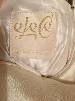 Vestido Novia Lorenzo Caprile