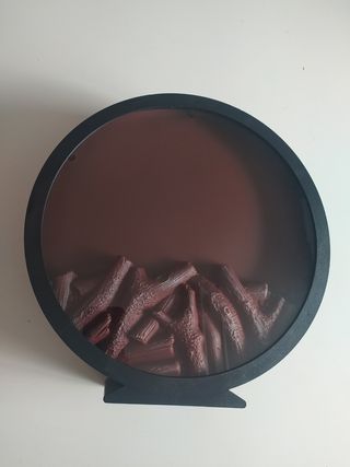 Chimenea decorativa.