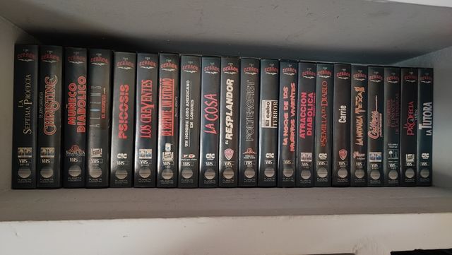 Colección 36 cintas VHS terroe