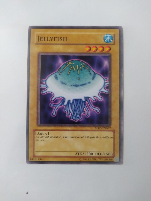 Carta YUGIOH JELLYFISH de segunda mano por 0,5 EUR en Mungia en WALLAPOP