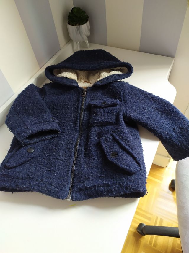 abrigo de niño de zara