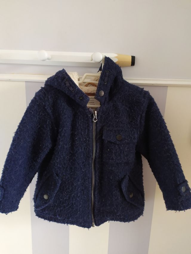 abrigo de niño de zara