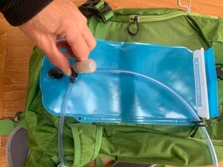 Mochila OSPREY color verde SKIMO