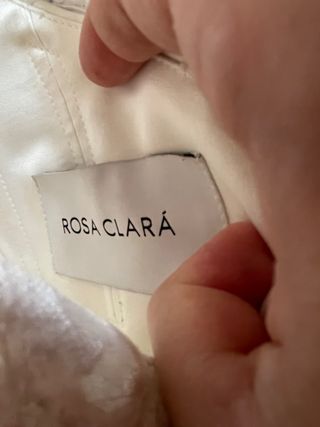 Vestido de novia Rosa Clará