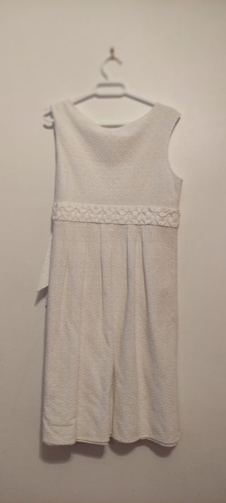 Vestido blanco Pedro del Hierro. talla 42