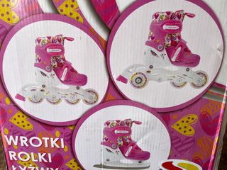 Patinete en línea para niña de talla 30 - 33