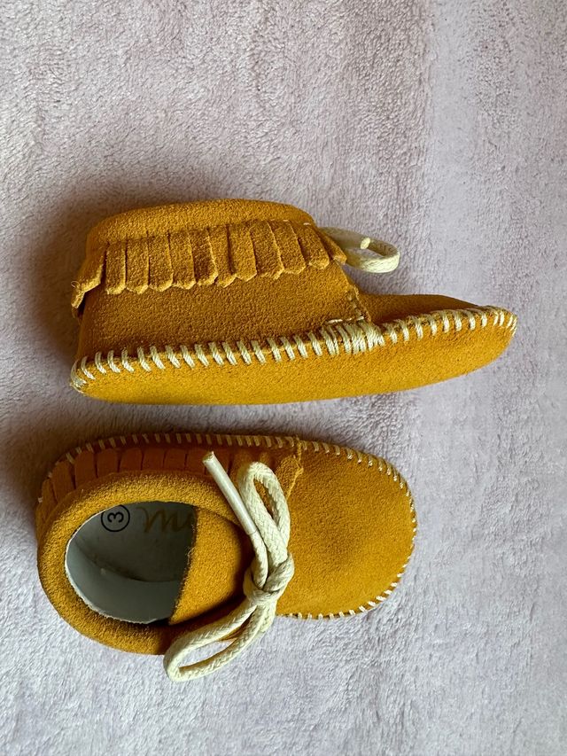 zapatos bebé ante (recién nacido a 6 meses)