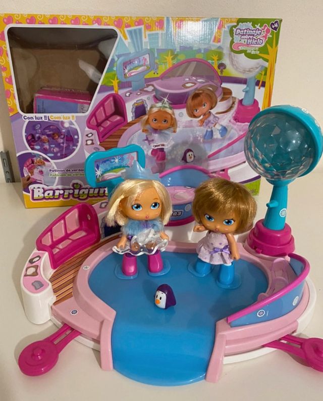 Pista de hielo barriguitas