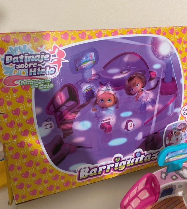 Pista de hielo barriguitas