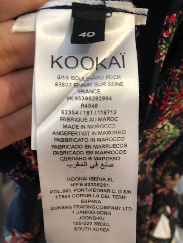 Vestido Kookaï
