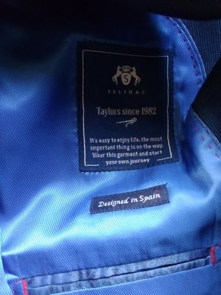 Traje Talla 41 + REGALO