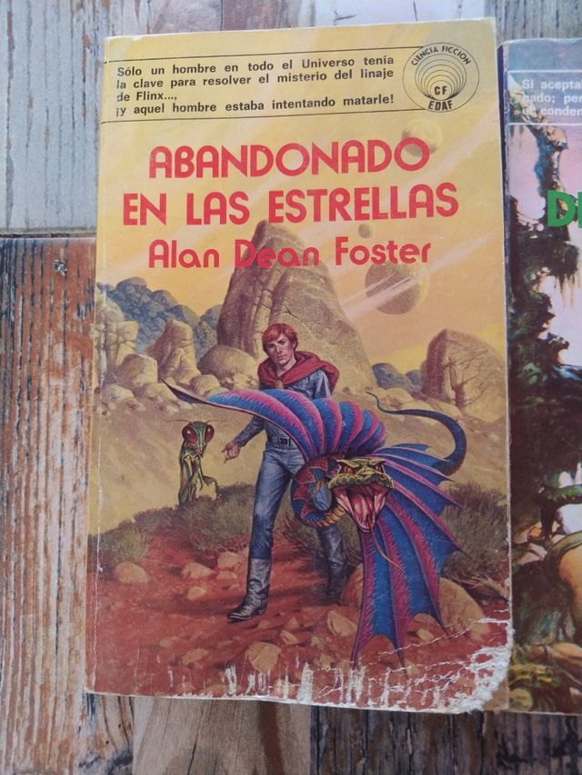 Lote de 4 libros de ciencia ficción a 8 euros!!!