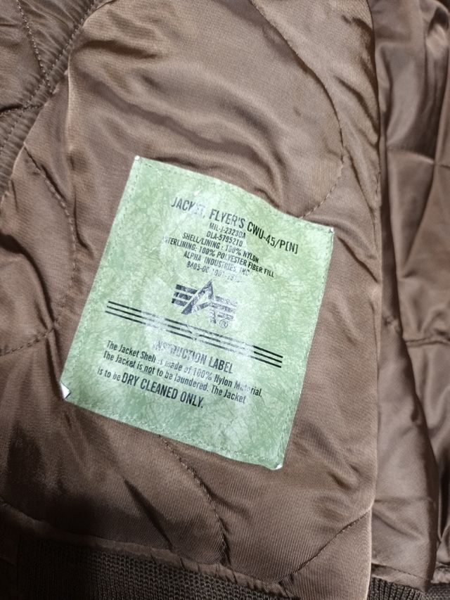 Chaqueta Alpha talla L