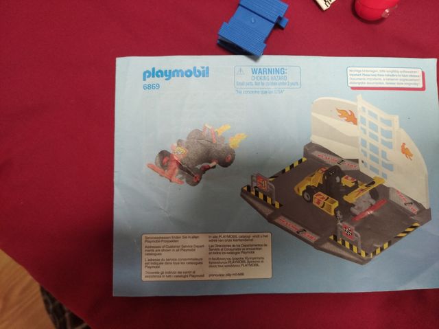 Playmobil taller de karts