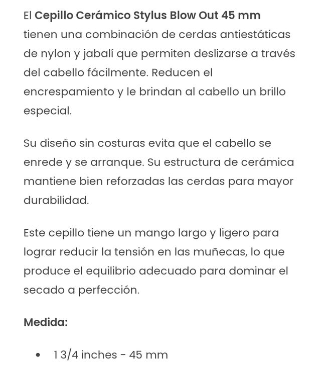 Cepillos cerámicos Blow Out Stylus FHI