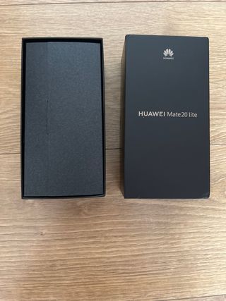 Caja HUAWEI mate20 lite negro 64GB