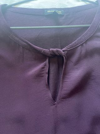 Top Berenjena Dutti XL 