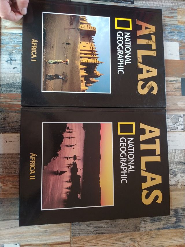 Atlas National Geogr ÁFRICA, Vol I y II 5€