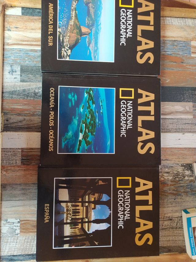 Atlas Nat. Geographic: América Sur, España y Ocean