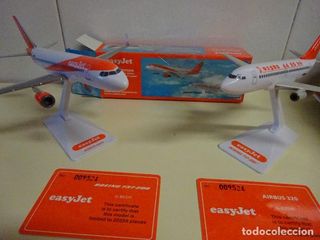 AVIONES MAQUETAS EASYJET EDICIÓN LIMITADA. AIRBUS