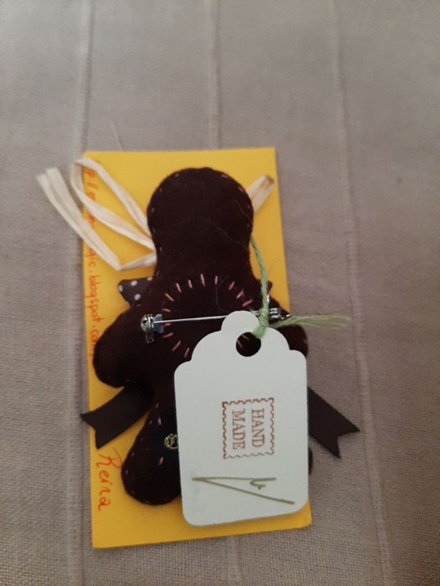 broche aguja cookie nube NUEVO