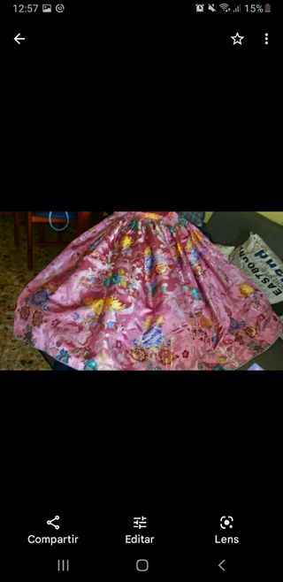 Traje de Fallera rosa 