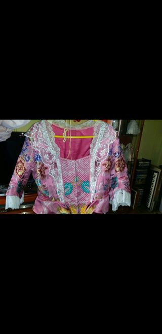 Traje de Fallera rosa 