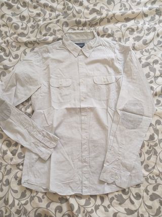 Camisa gris clarita de Springfield