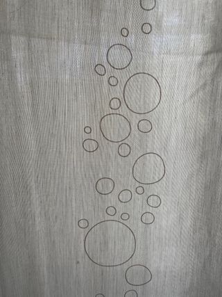 Cortina ligera Ikea blanca