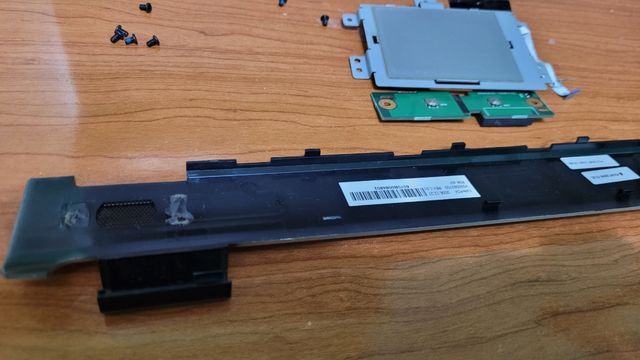 Touchpad mouse raton despiece portatil toshiba