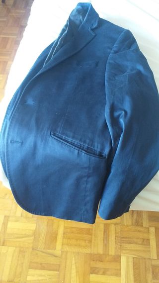 AMERICANA DE CABALLERO SELECTED HOMME .AZUL MARINO