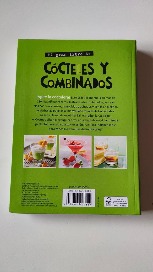 El gran libro de cócteles y combinados