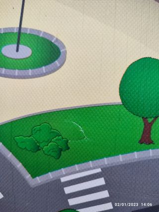 Alfombra infantil de Tesar 120 por 98 cm