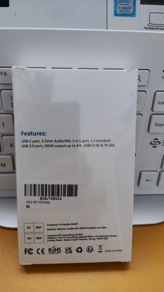 Hub USB C para iPad Pro, 6 en 1 Adaptador USB C