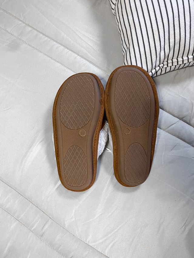 Ciabatte / Sabot marroni da donna tipo modello ugg