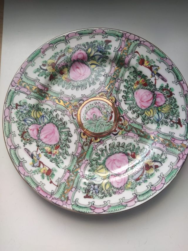 plato porcelana Macau