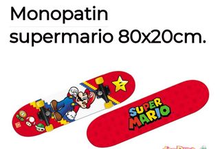 monopatín Mario bross