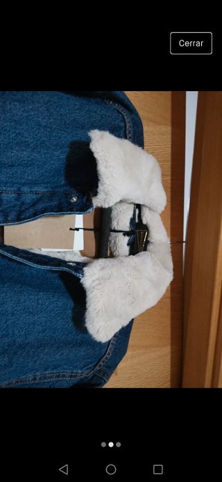 Cazadora  forrada hombre nueva Pull and bear 