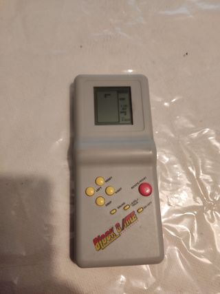 Consola portatil Tetris Block Game