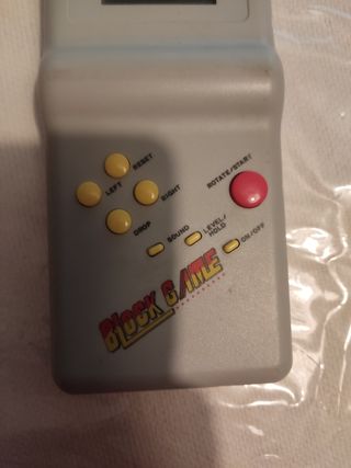 Consola portatil Tetris Block Game