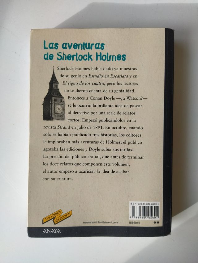 las aventuras de Sherlock Holmes