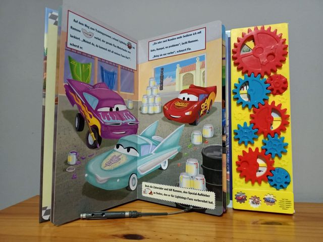 Libro cuento Cars