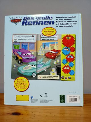 Libro cuento Cars