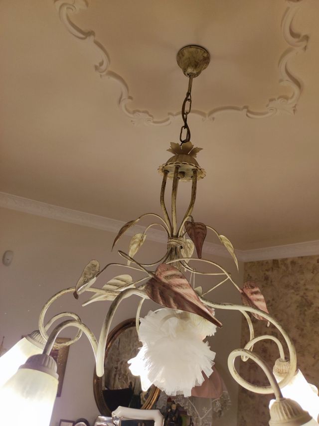 lampadario da camera 5 luci