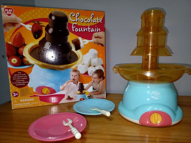 Fuente de chocolate de juguete