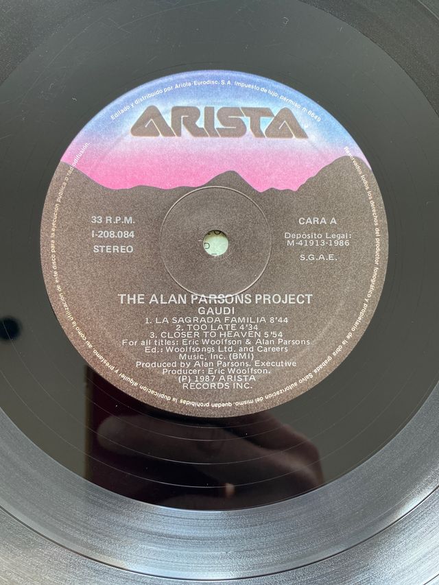 LOTE DE 3 VINILOS THE ALAN PARSONS PROJECT!!