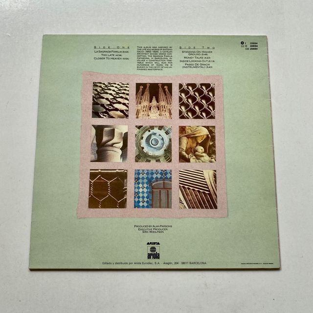 LOTE DE 3 VINILOS THE ALAN PARSONS PROJECT!!