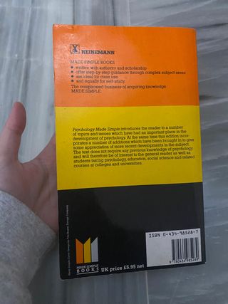 Libro psicología inglés