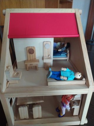 casa amoblada madera